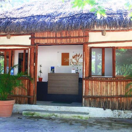 Siete Deseos Hotel Tulum Pueblo Buitenkant foto