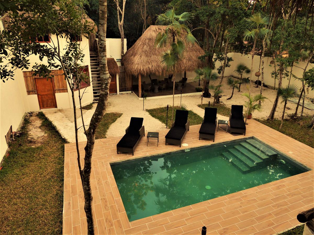 Siete Deseos Hotel Tulum Pueblo Buitenkant foto