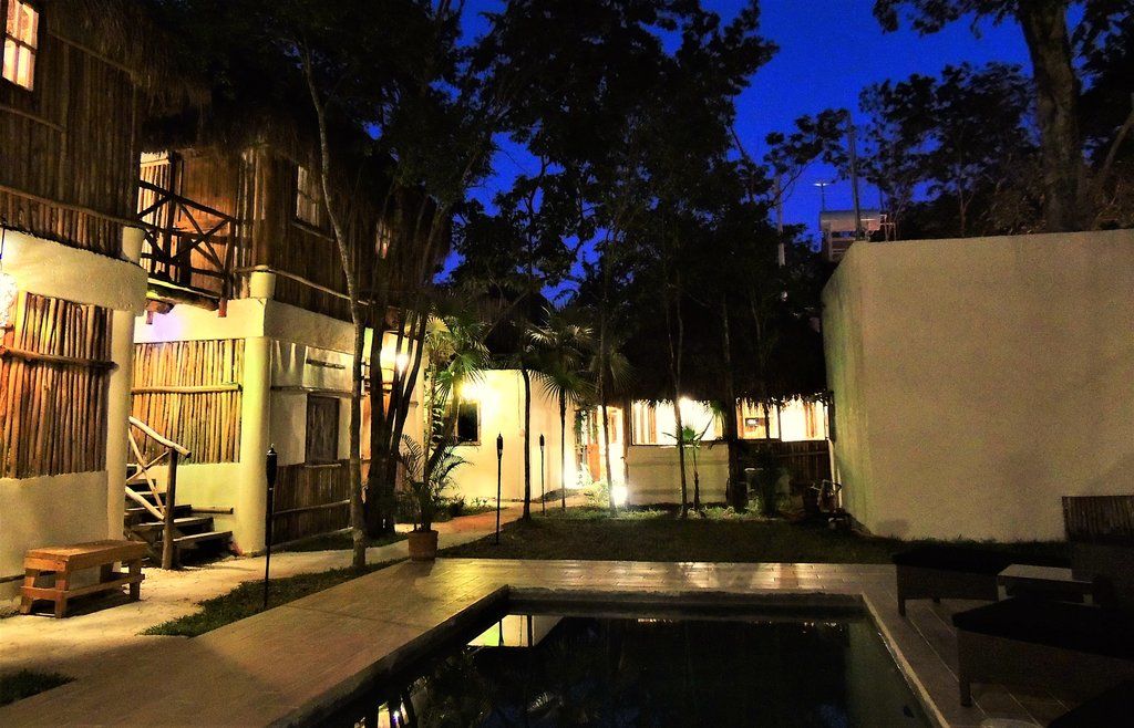 Siete Deseos Hotel Tulum Pueblo Buitenkant foto