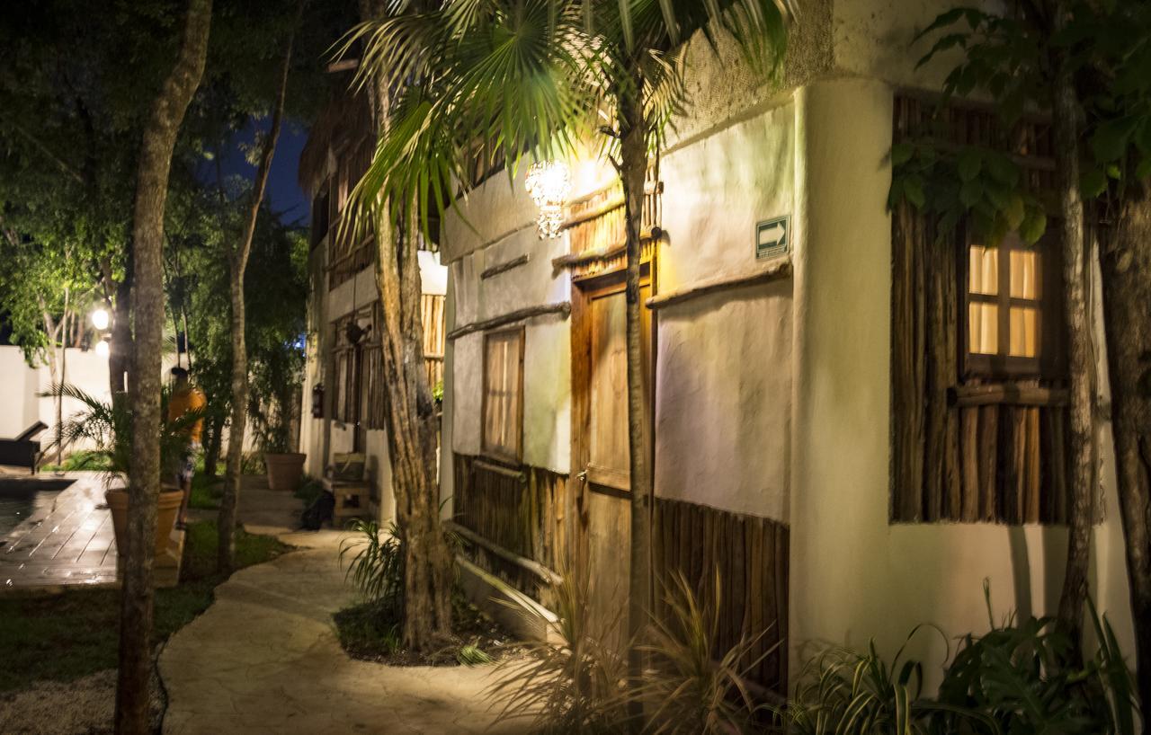 Siete Deseos Hotel Tulum Pueblo Buitenkant foto