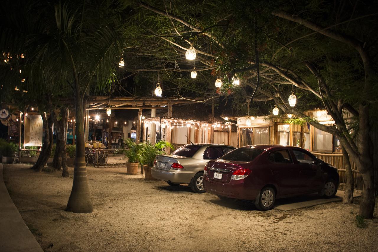Siete Deseos Hotel Tulum Pueblo Buitenkant foto