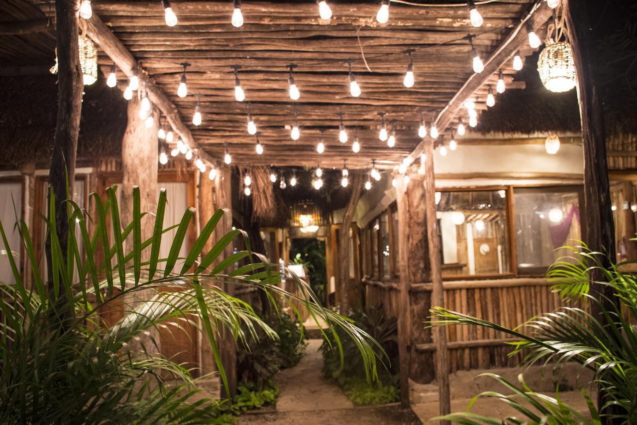 Siete Deseos Hotel Tulum Pueblo Buitenkant foto