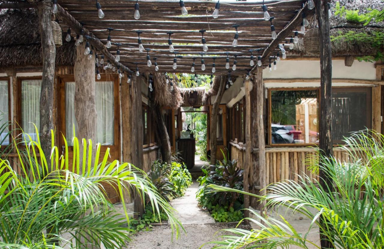 Siete Deseos Hotel Tulum Pueblo Buitenkant foto