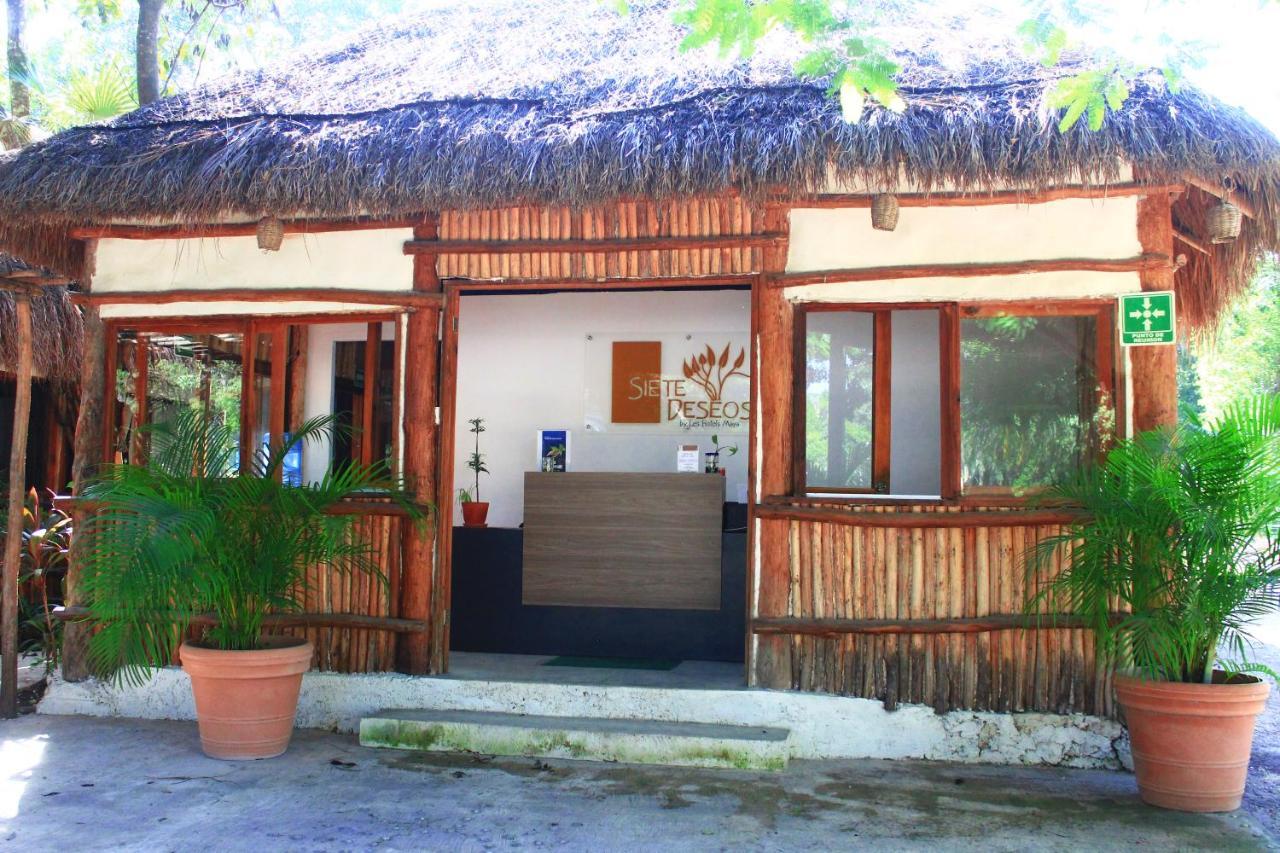 Siete Deseos Hotel Tulum Pueblo Buitenkant foto
