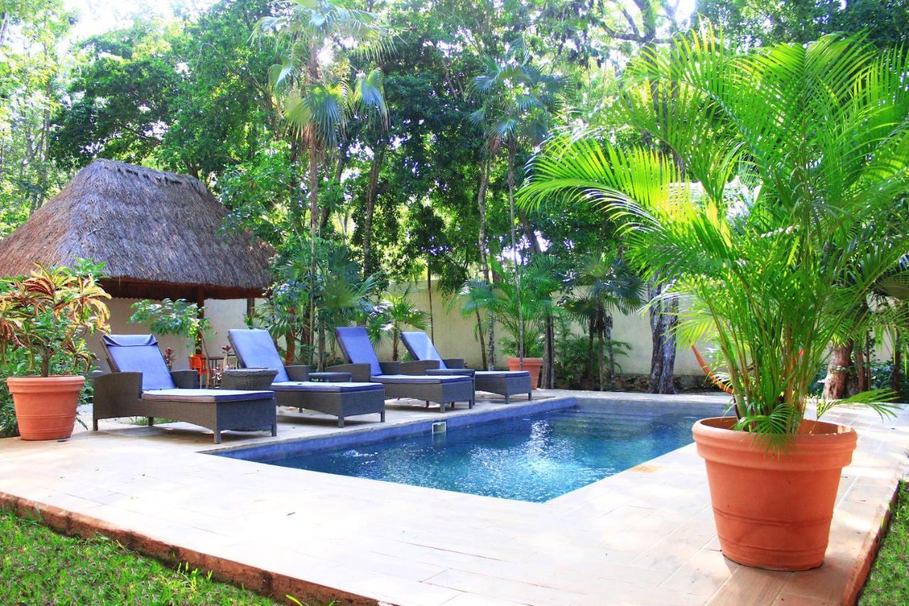 Siete Deseos Hotel Tulum Pueblo Buitenkant foto