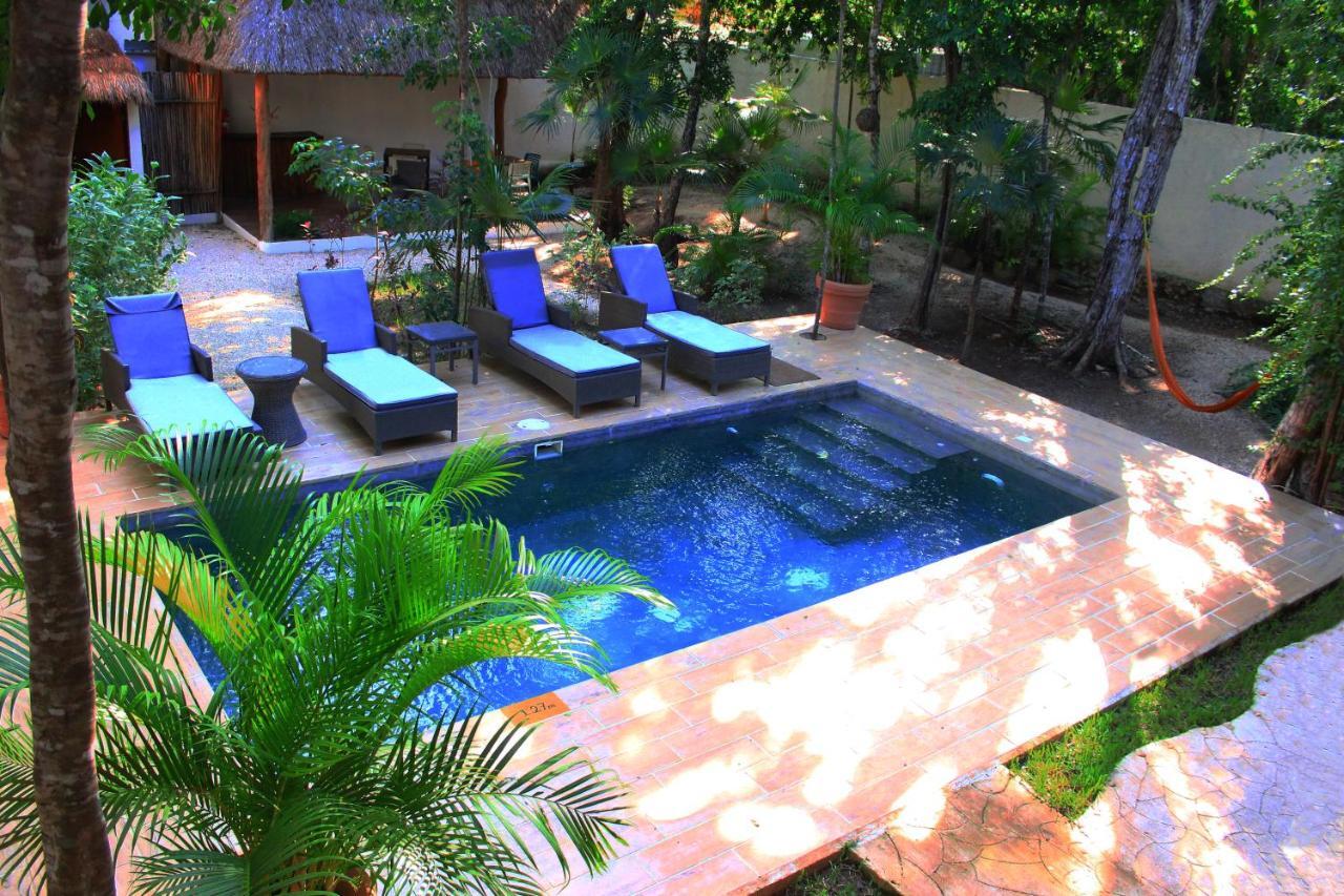 Siete Deseos Hotel Tulum Pueblo Buitenkant foto